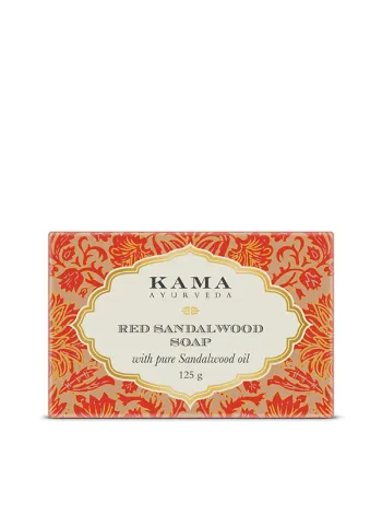 Мыло из красного сандала Kama Ayurveda: 125 г для здоровой кожи